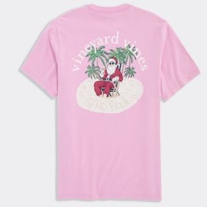 NWT Vineyard Vines Santa Beach Send Beer, Mens Large